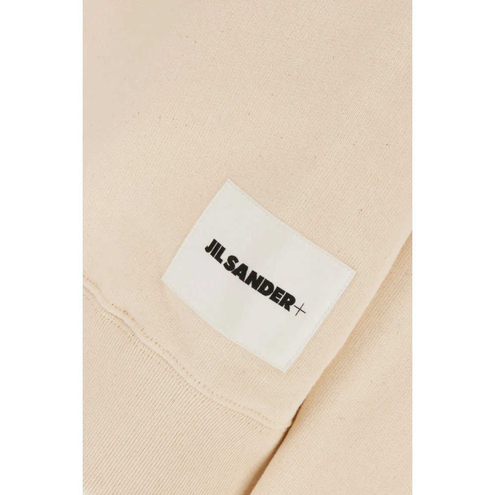 Jil Sander Stijlvolle Sweatshirts voor een Moderne Look Beige Dames