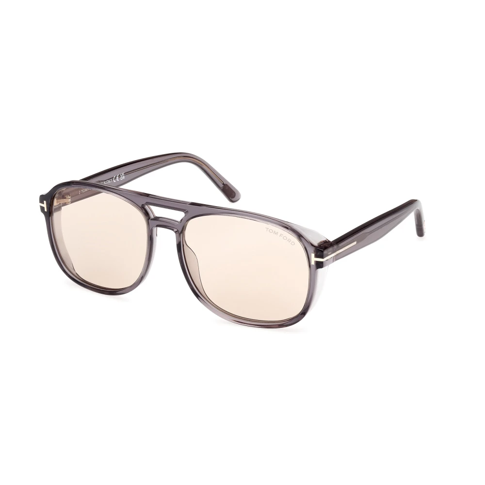 Tom Ford Men's Gray Sunglasses, 58 Mm, Rosco Sunglasses