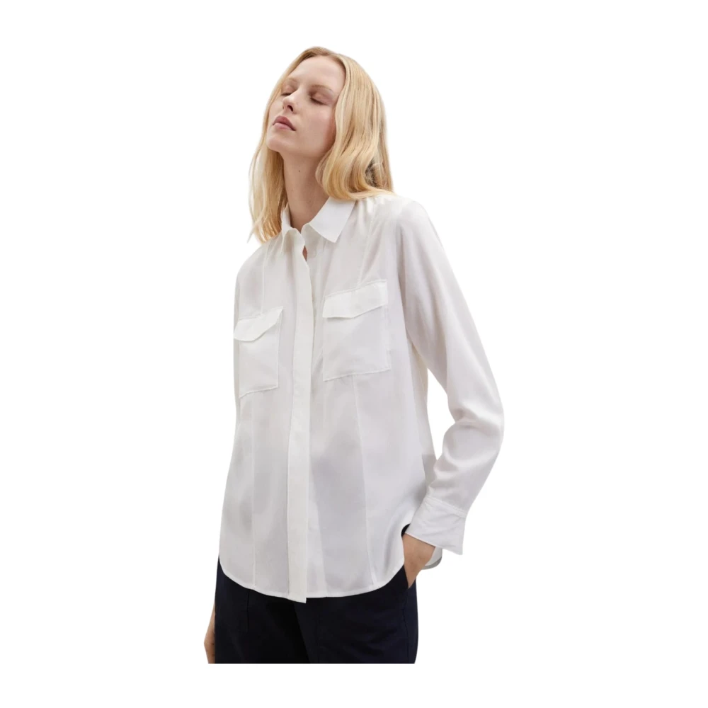 Ecoalf Emma Witte Shirt White Dames