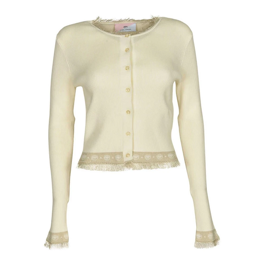 Chiara Ferragni Collection Donna Bianco - Maglioni - Knitwear - M