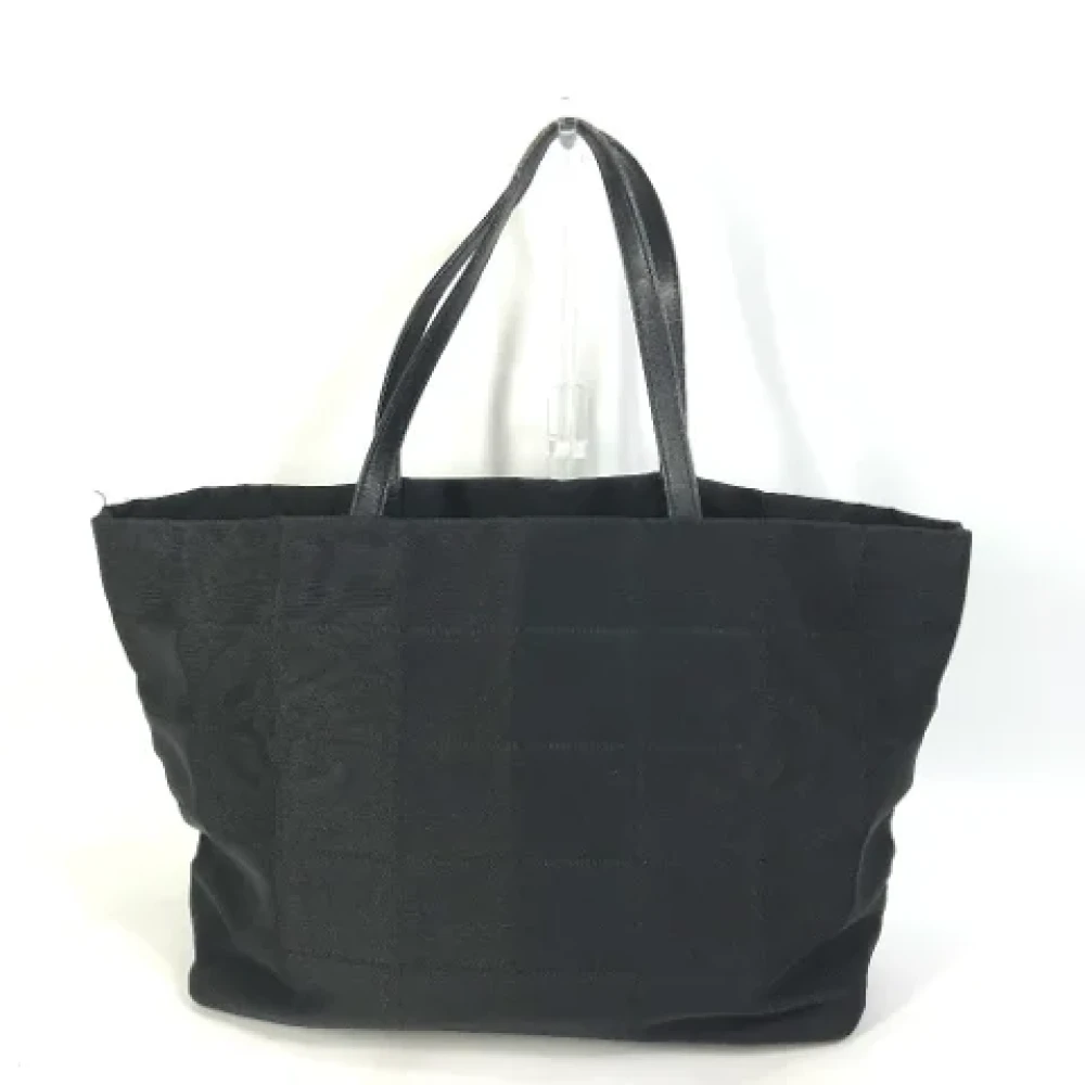 Chanel Vintage Pre-owned Fabric chanel-bags Black Dames