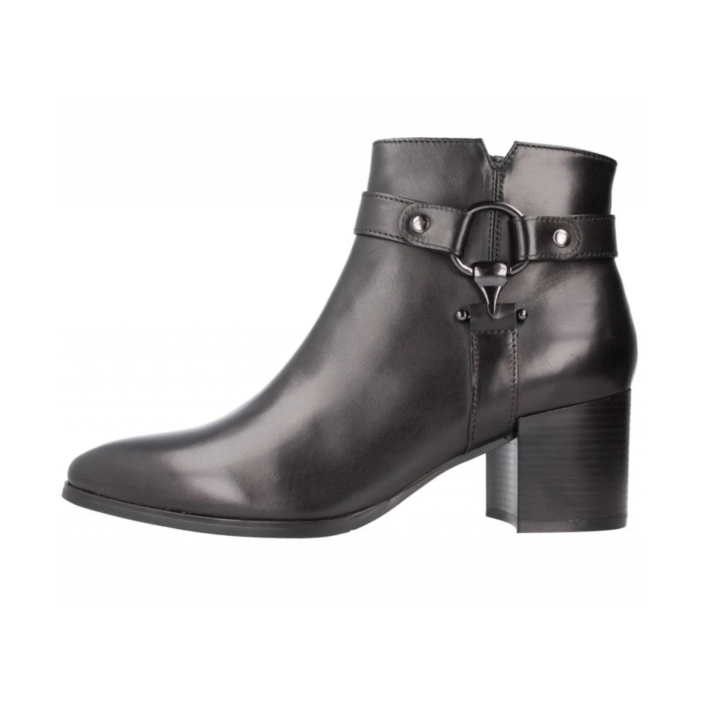 Regarde le Ciel Heeled Boots Black Dames