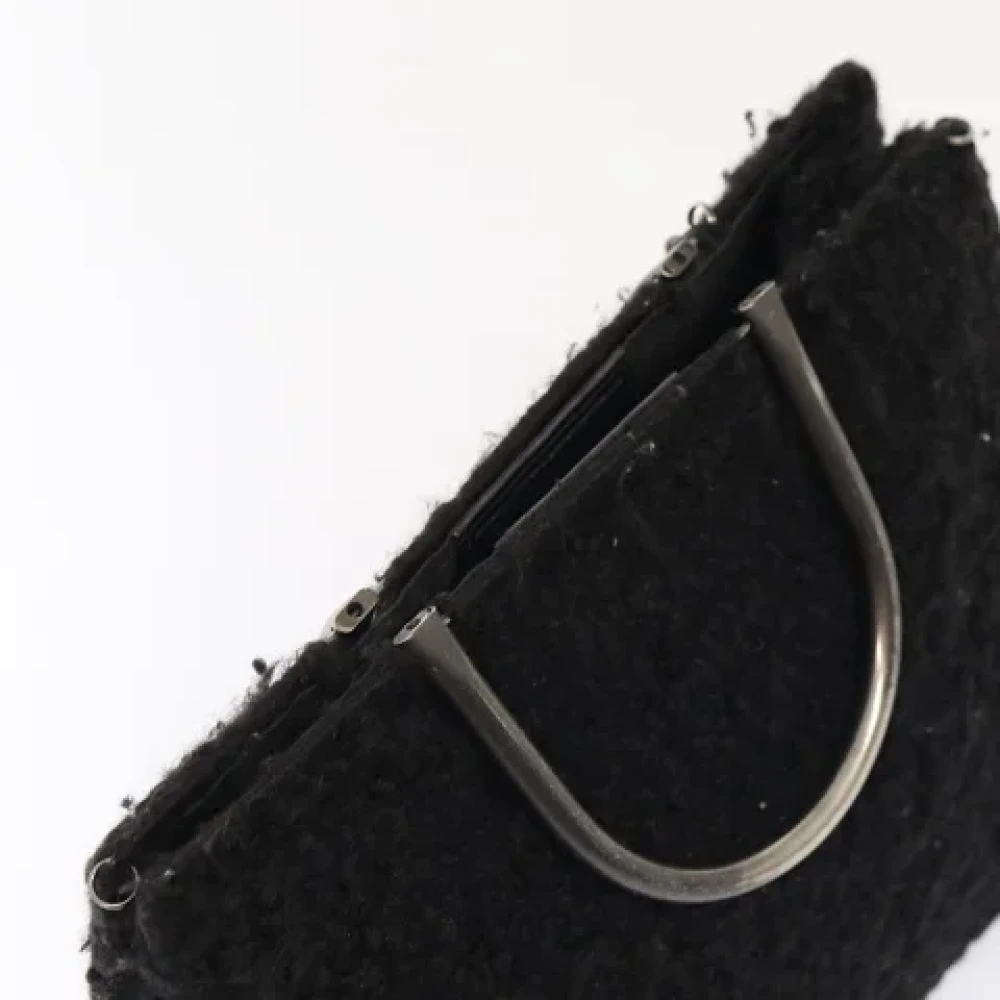 Salvatore Ferragamo Pre-owned Canvas handbags Black Dames