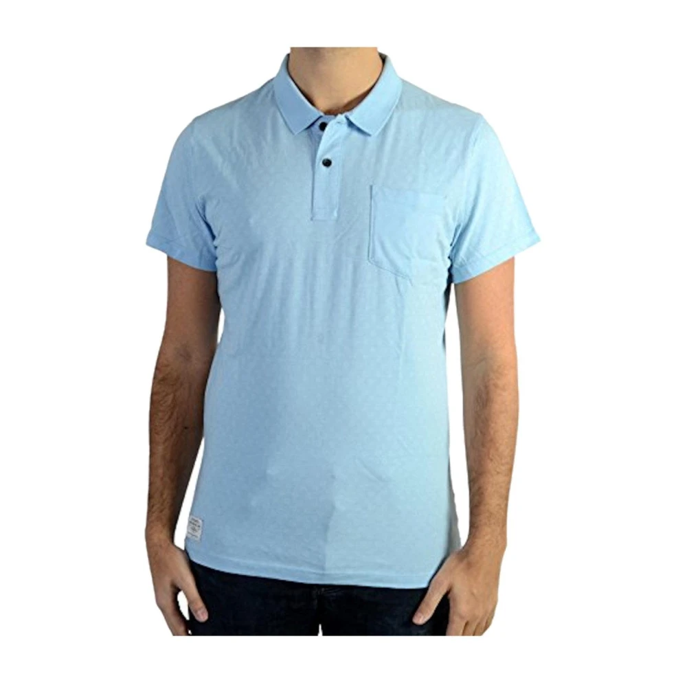 Pepe Jeans Men's Blue Polo Shirts, S, Polo Shirt