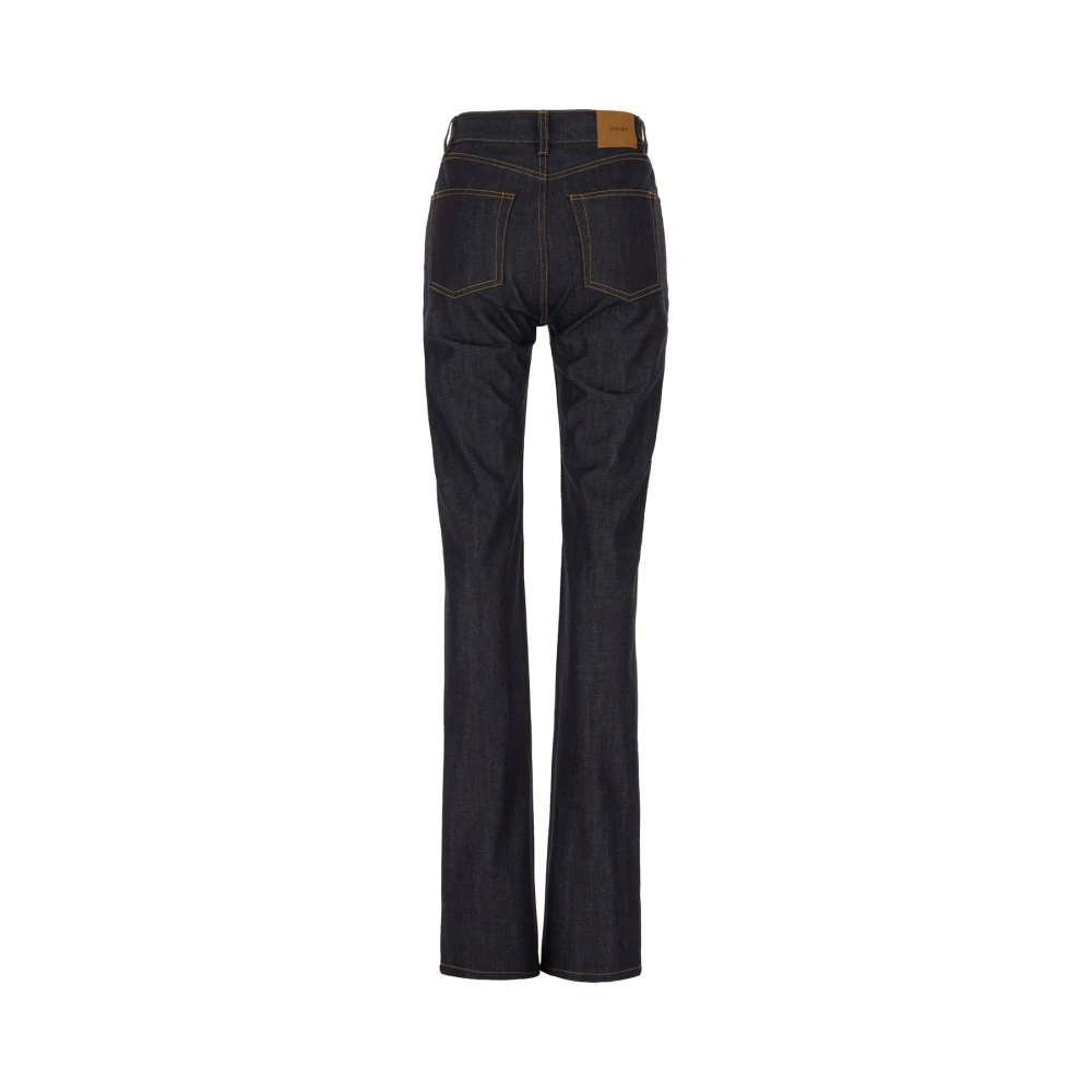 Saint Laurent Klassieke Denim Jeans voor dagelijks gebruik Blue Dames