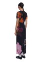 robe-noire-manches-courtes-printemps-ete