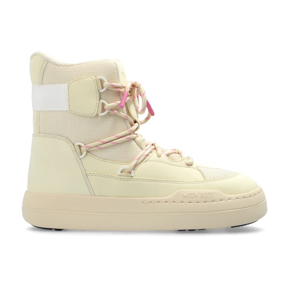 Moon Boot Snö stövlar Park Sneaker Boot Beige, Dam