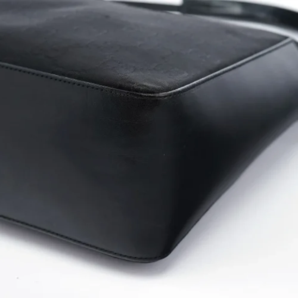 Gucci Vintage Pre-owned Leather handbags Black Dames