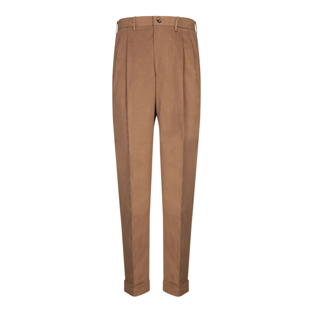 Dell'oglio Bruine broek voor mannen Brown Heren