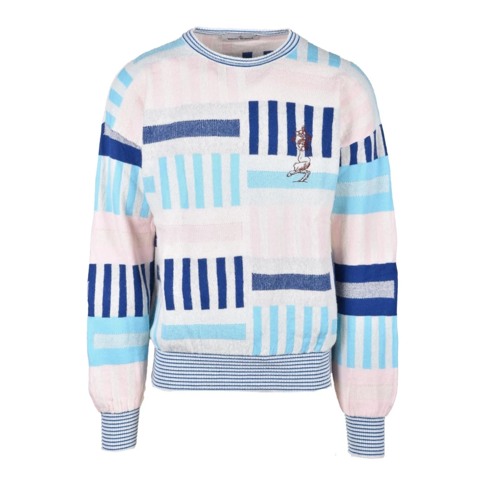 Vivienne Westwood Stijlvolle Gebreide Trui Alpaca Mix Multicolor Heren