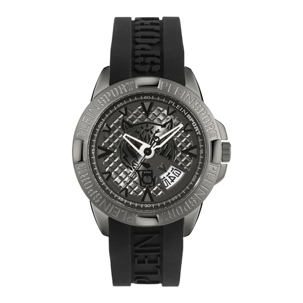 Plein Sport Men's Black Watches, One Size, Touchdown Watch
