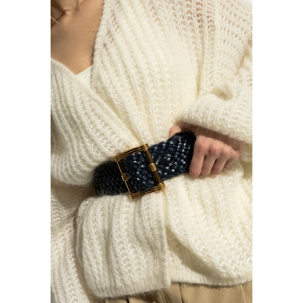 ETRO Gevlochten riem Blue Dames