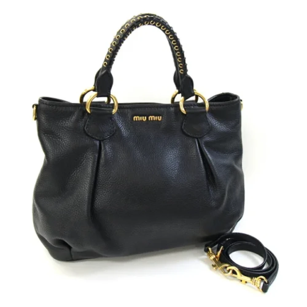 Pre-owned > Pre-owned Bags > Pre-owned Tote Bags - - Miu Miu Pre-owned - Modalova
