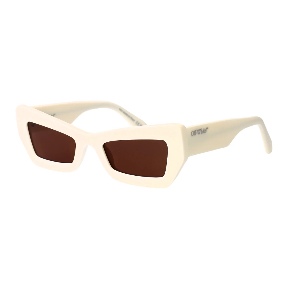 Off White Women's Beige Sunglasses,, Aurora Sunglasses For A Stylish Look Medium
