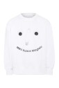 sweatshirt-en-coton-blanc-avec-impression-epingle-de-surete