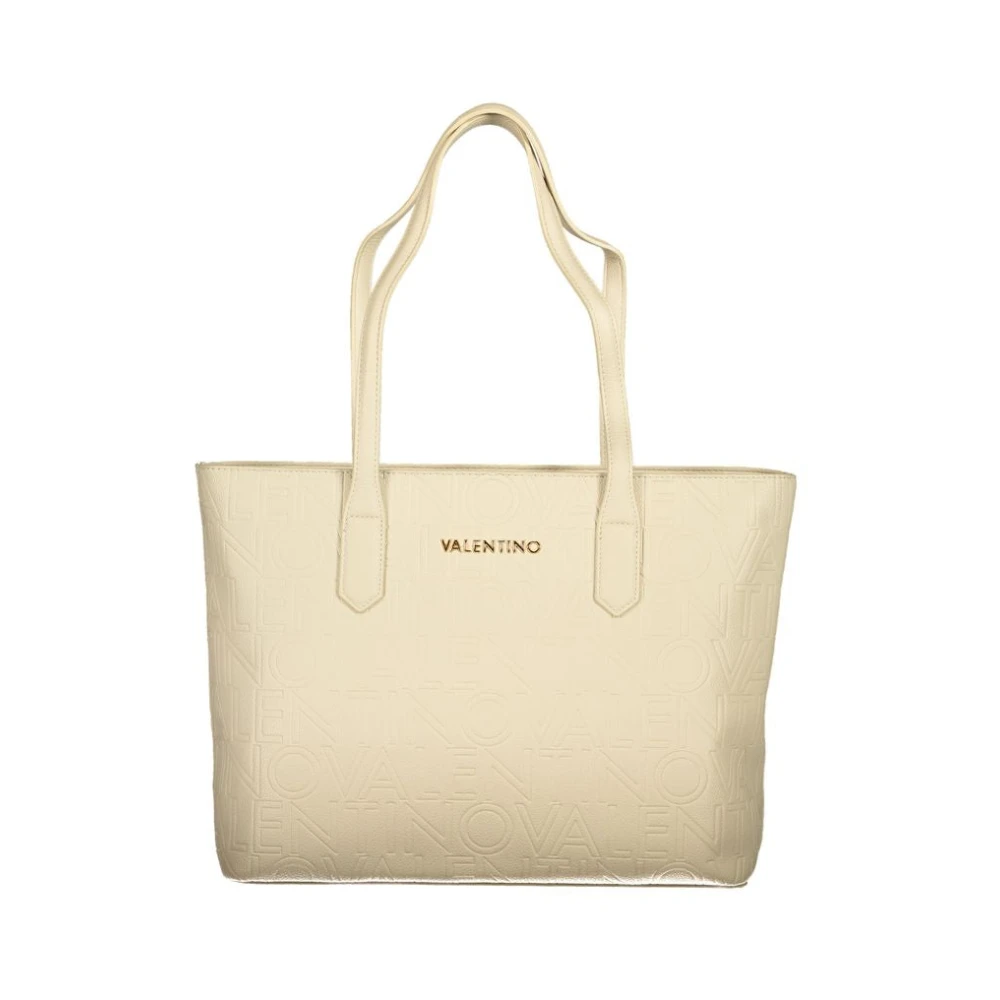 Valentino By Mario Valentino Women's Beige 2-Handle Shoulder Bag