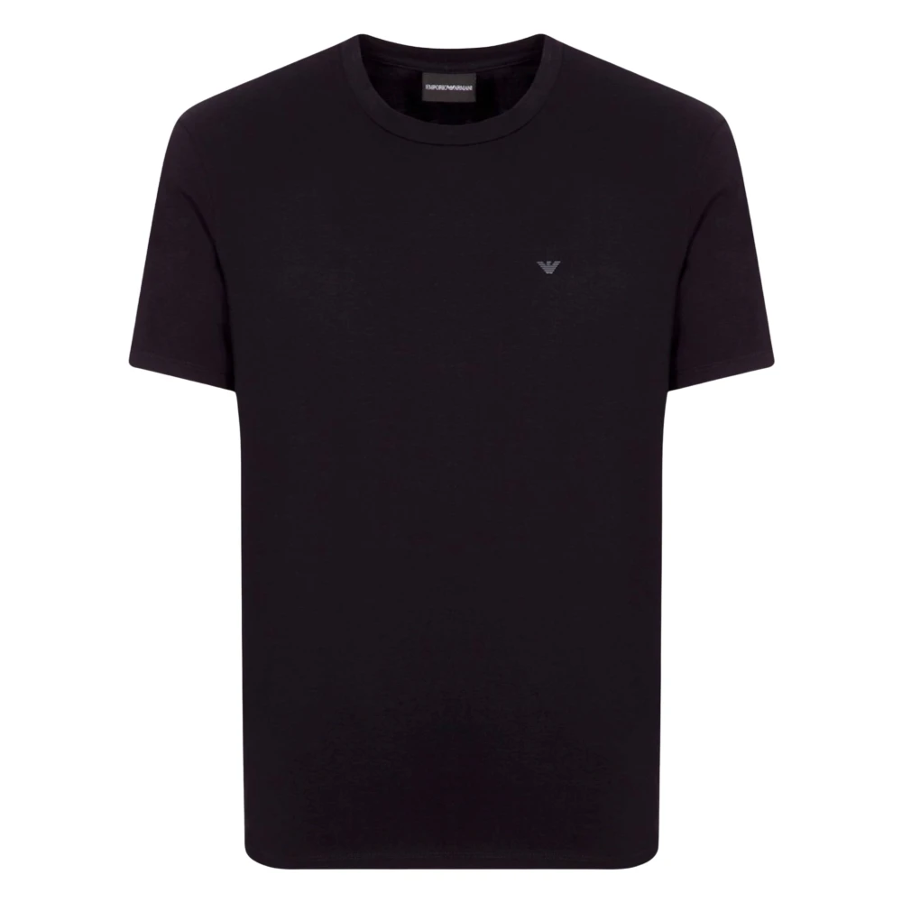 Armani Essentiële katoenen stretch T-shirt Blue Heren