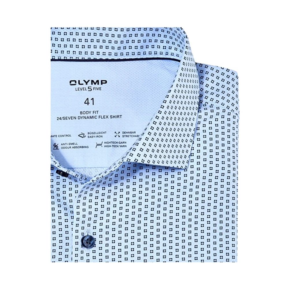 Olymp Klassieke Overhemden Collectie Blue Heren