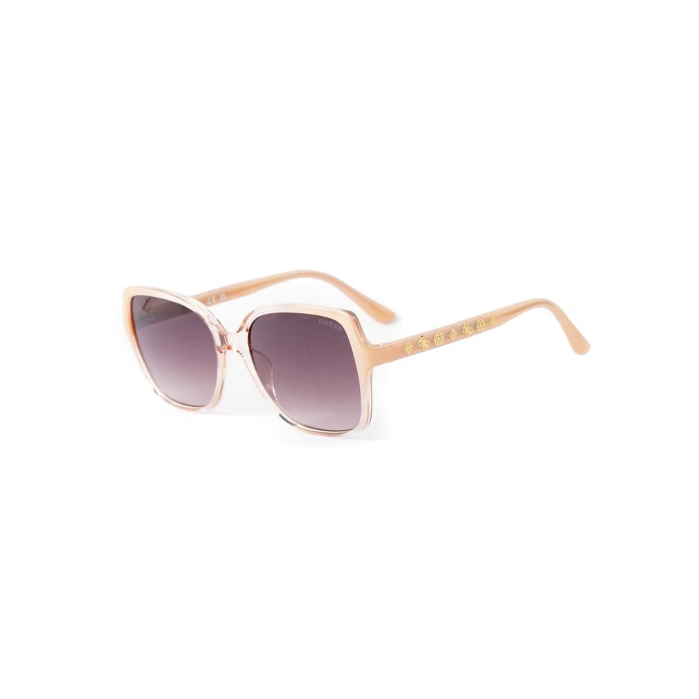 Guess Women's Gray Resin Frame Square Sunglasses