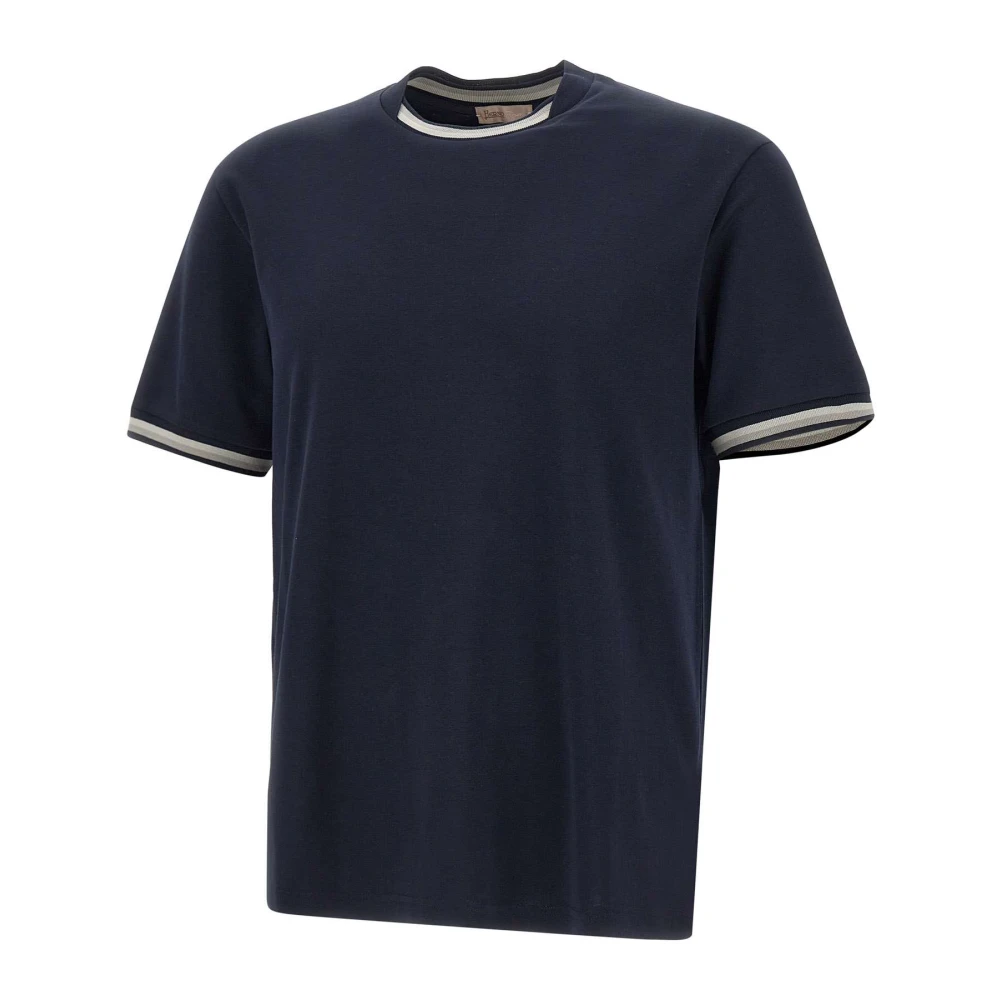 Herno T-Shirt Blue Heren