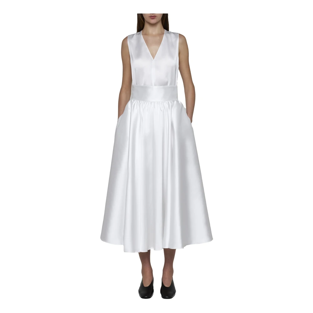 Blanca Vita V-hals Top White Dames