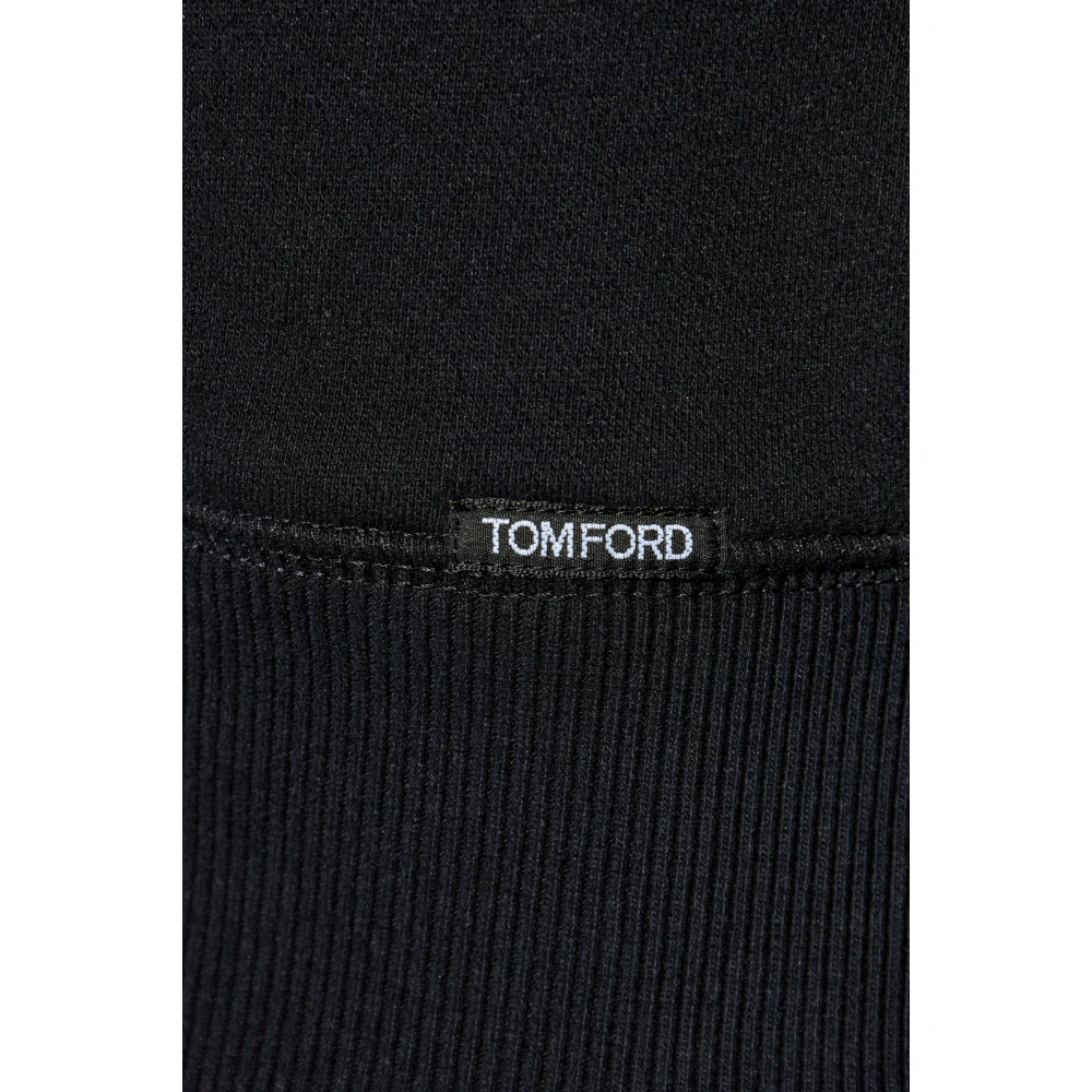 Tom Ford Hoodie Black Heren