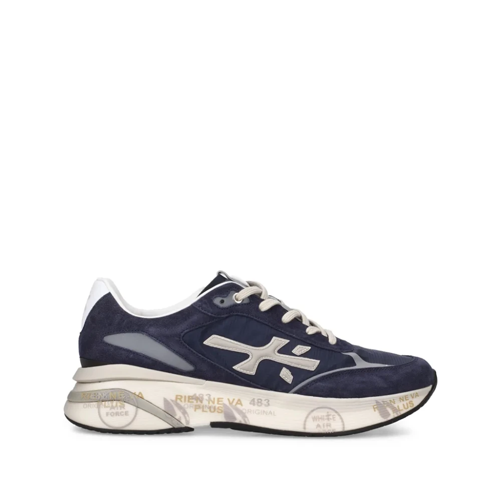 Premiata Moerun Heren Schoenen Blauw