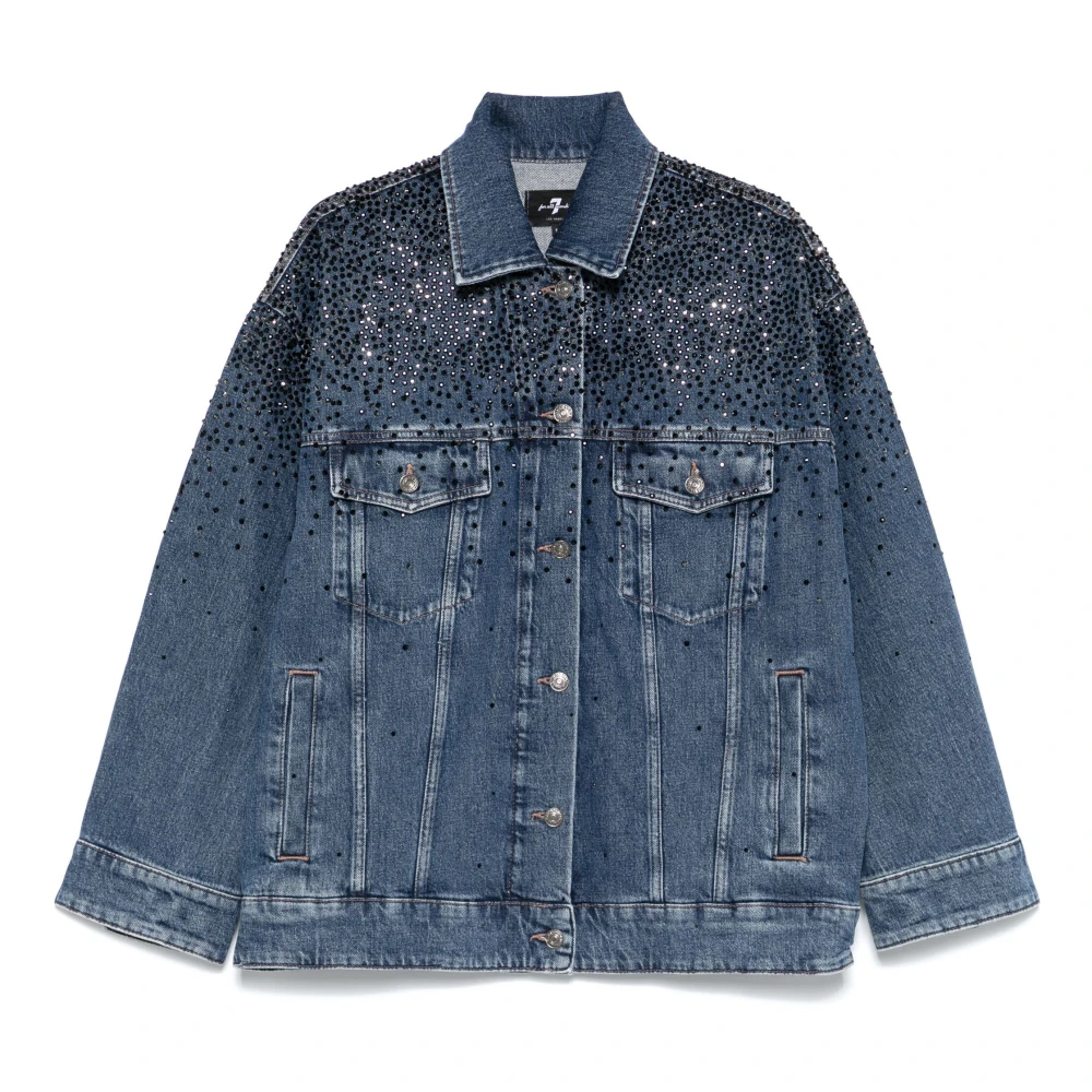 7 For All Mankind Spijkerjas voor dames Blue Dames