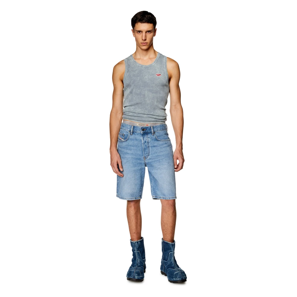 Diesel Denim shorts Blue Heren