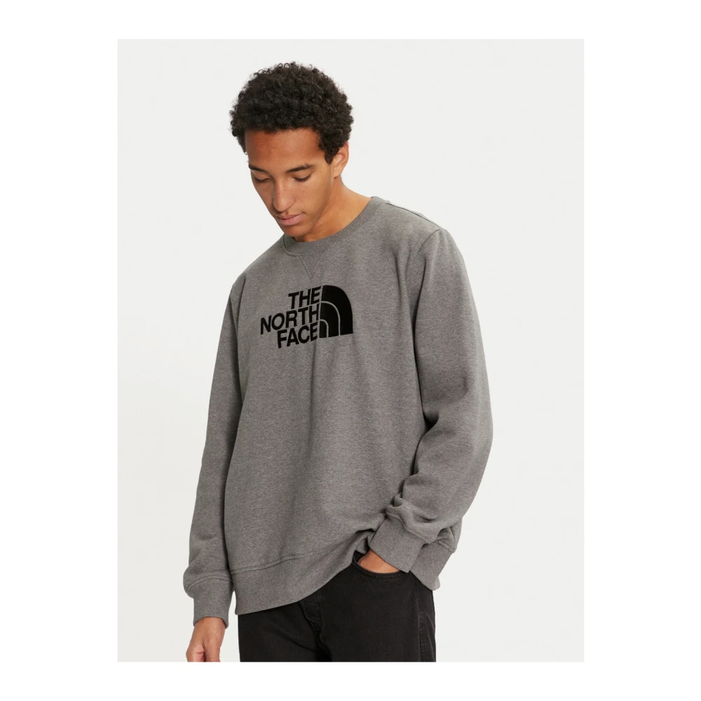 The North Face Drew Peak Sweatshirt Gray Heren