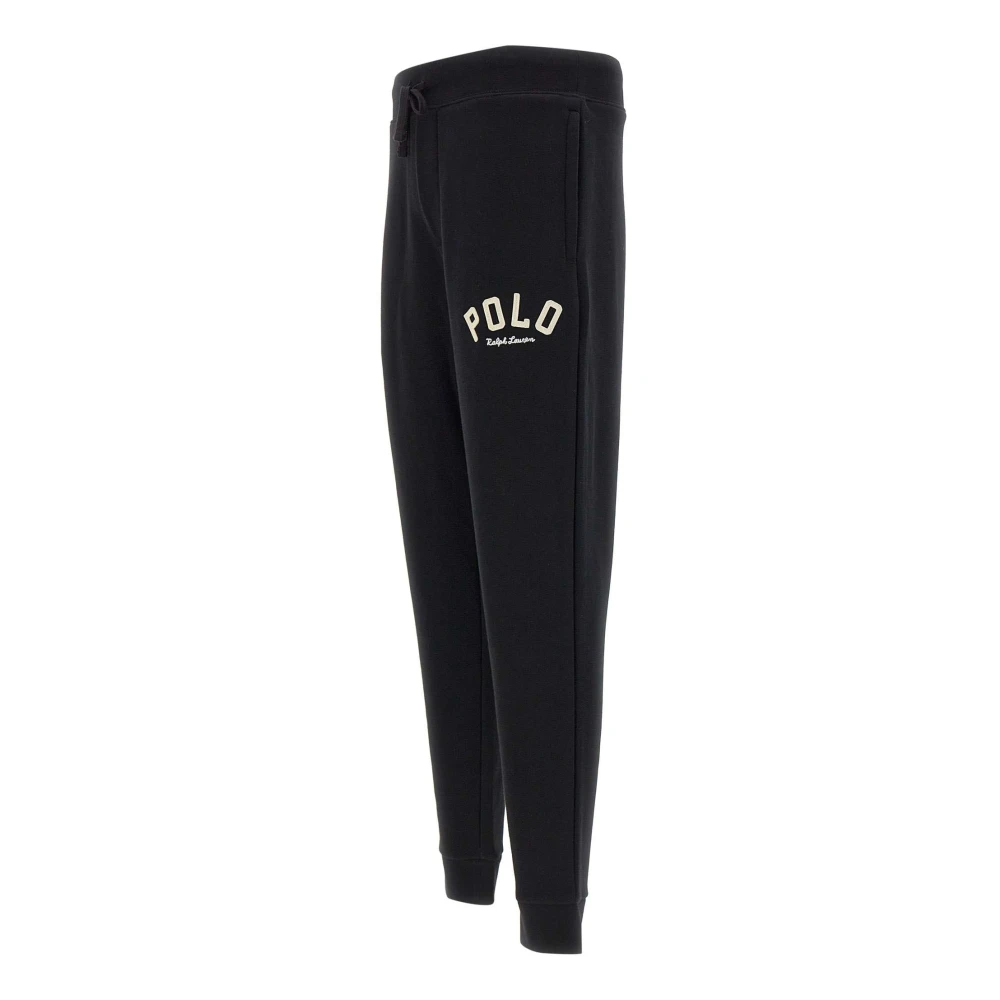 Polo Ralph Lauren Zwarte Katoenen Classics Jogger Broek Black Heren