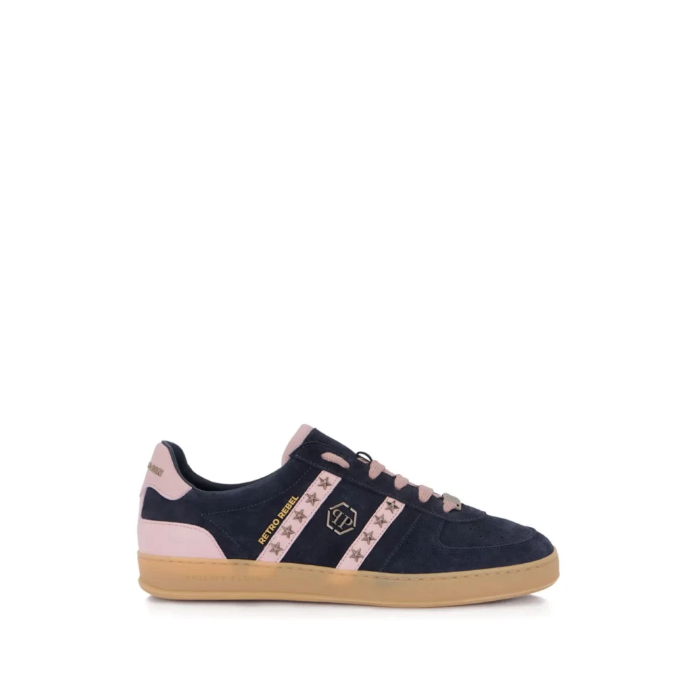 Philipp Plein Retro Rebel Star-Studded Sneakers Dames Schoenen Blauw