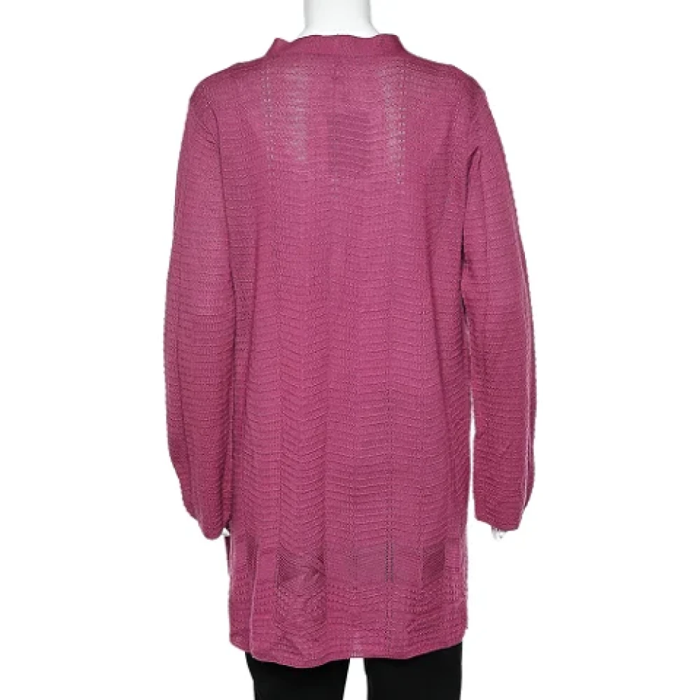 Missoni Pre-owned Knit tops Purple Dames