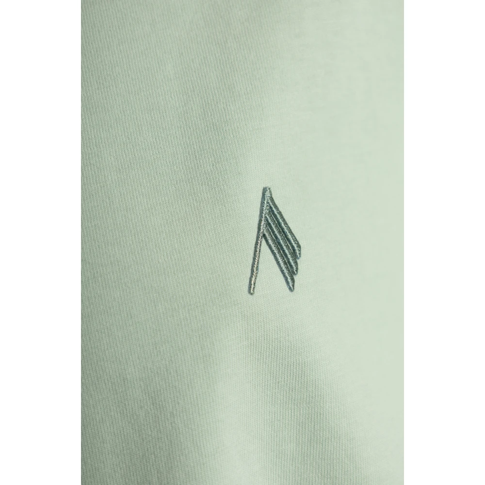 The Attico T-shirt met logo Green Dames