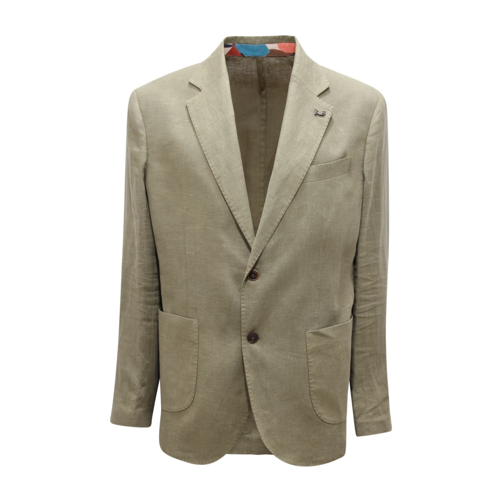 Bob Green Blazers, Male, 3XL, Suit403 My Way Linen Suit