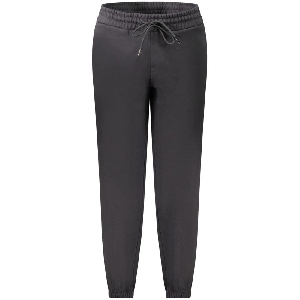 Napapijri Women's Black Cotton Sport Trouser - Sweatpants - S - Trousers