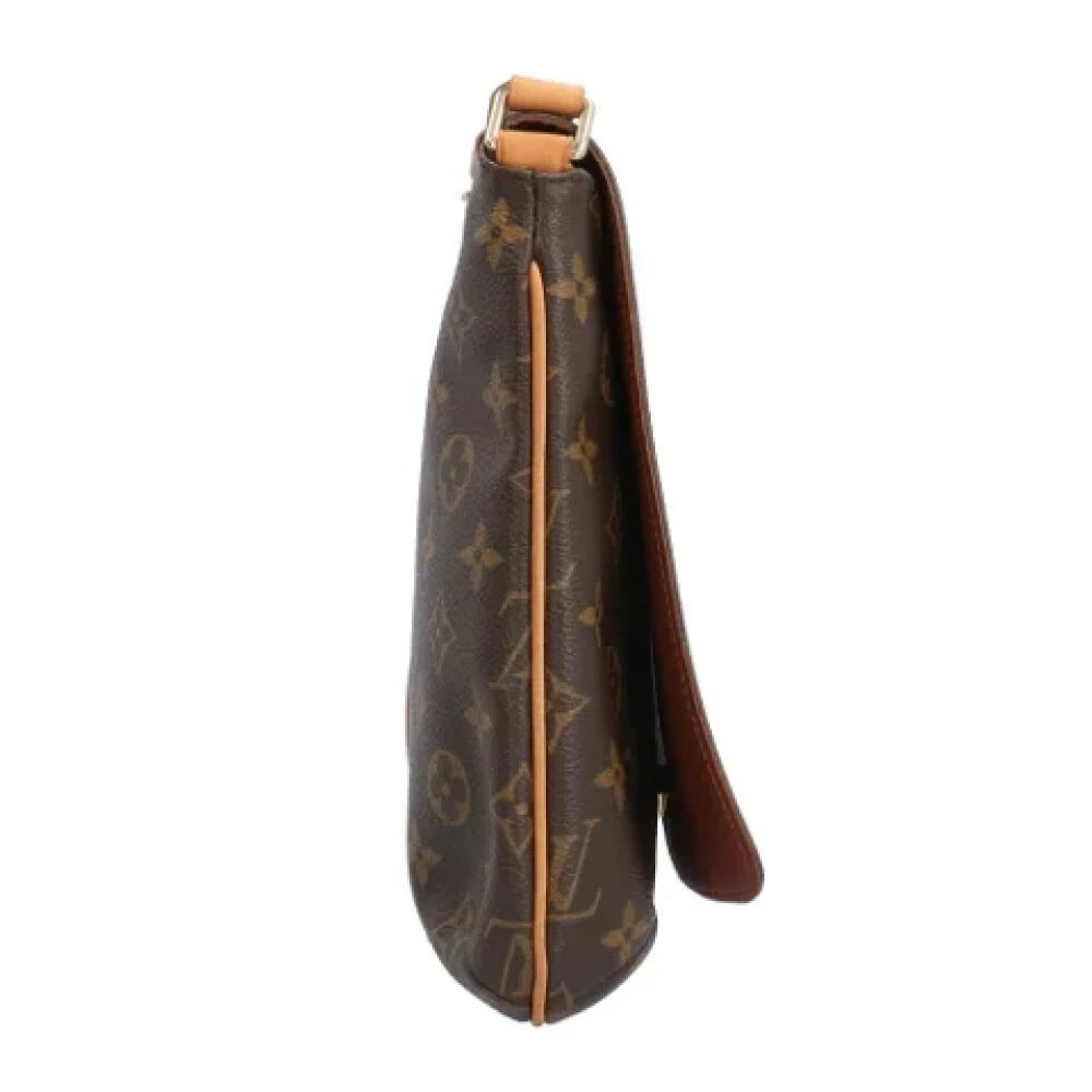 Louis Vuitton Vintage Pre-owned Canvas shoulder-bags Brown Dames