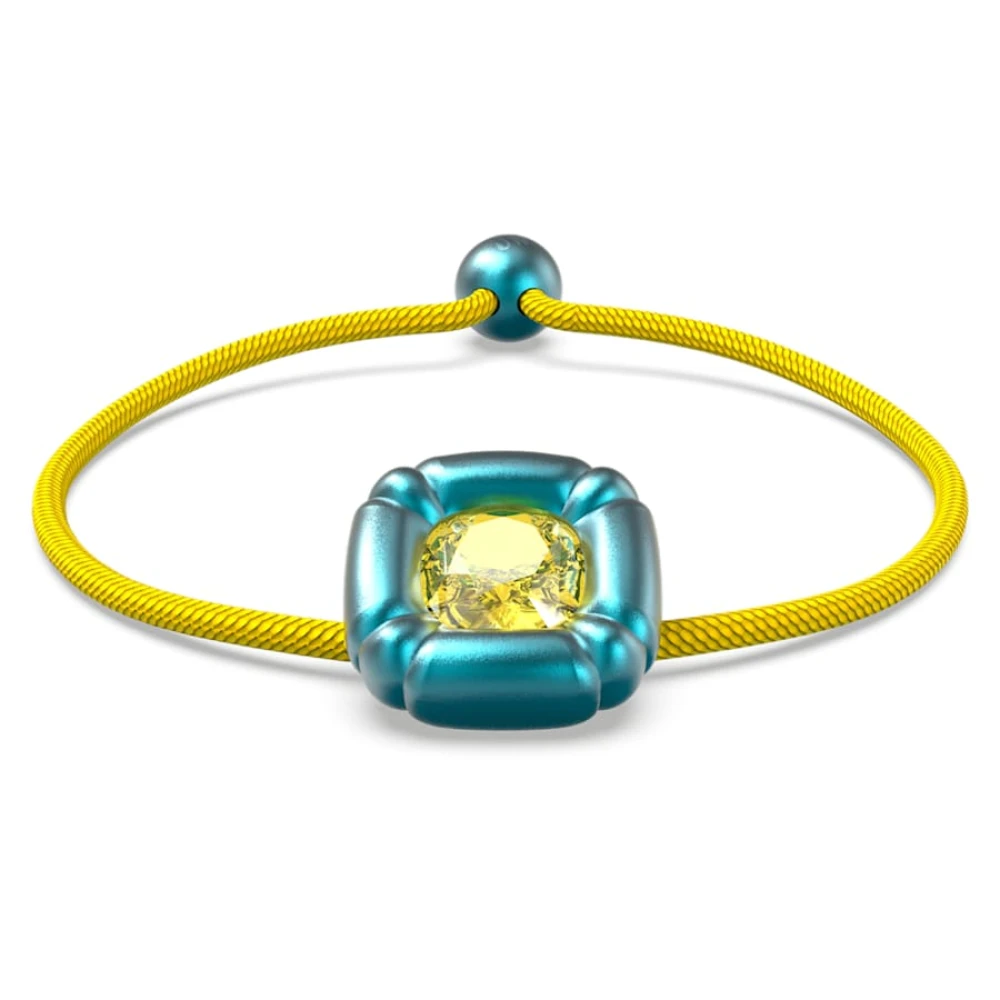 Swarovski Women's Blue Dulcis Cushion Cut Bracelet