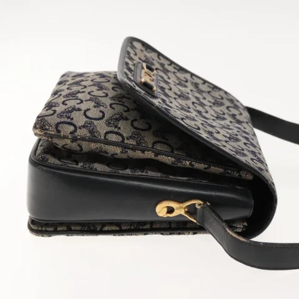 Celine Vintage Pre-owned Canvas celine-bags Blue Dames