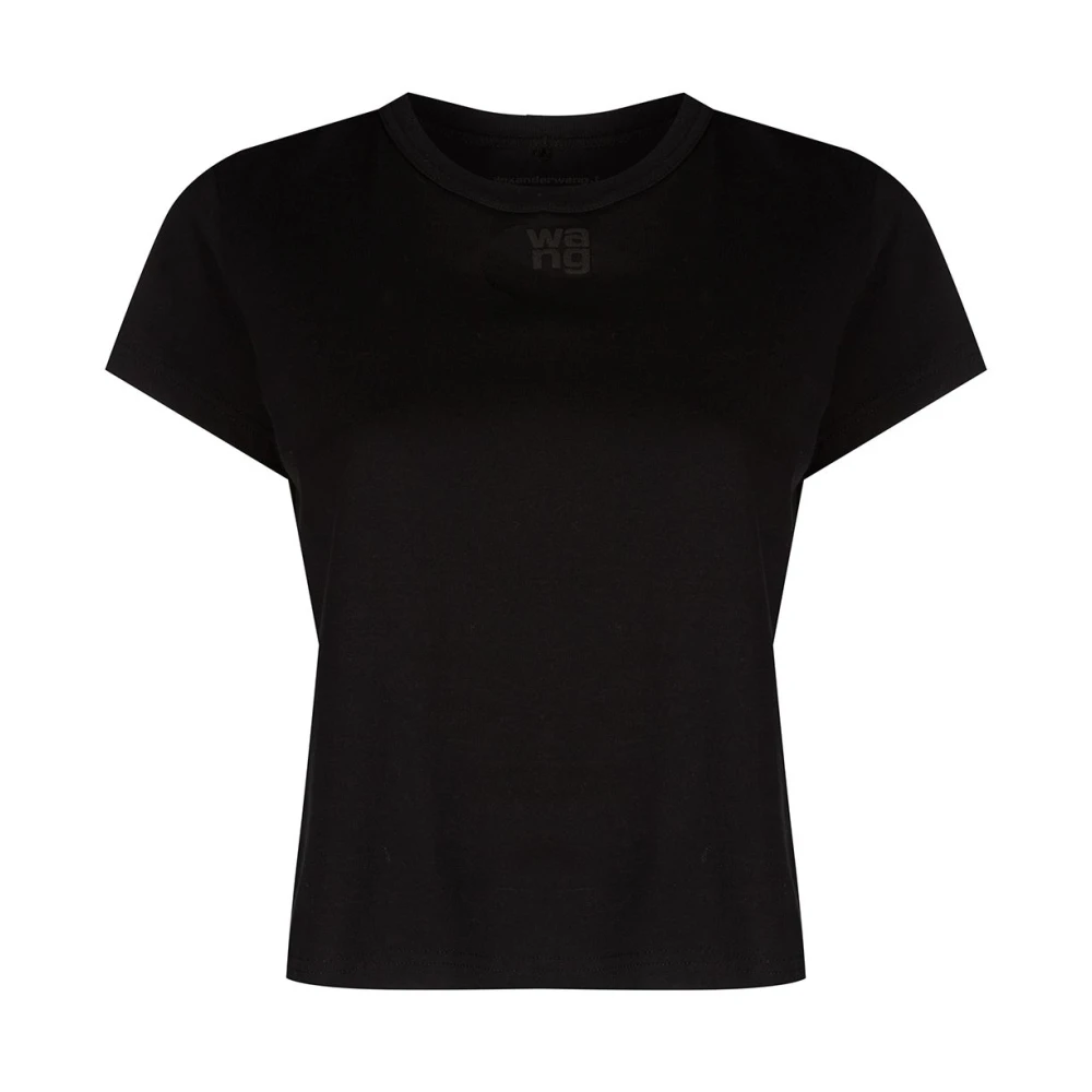 Alexander wang Zwart T-Shirt Black Dames