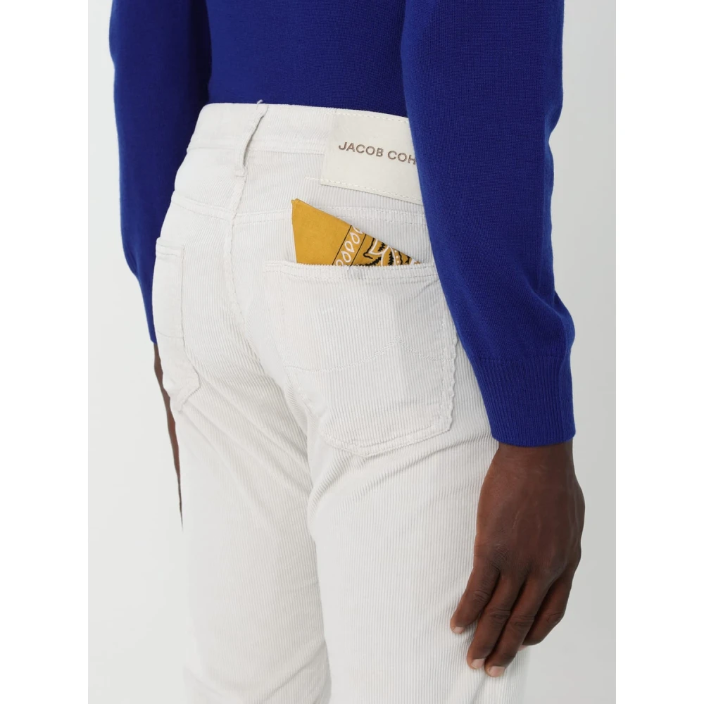 Jacob Cohën Slim Fit Jeans Upgrade Stijl Comfort White Heren