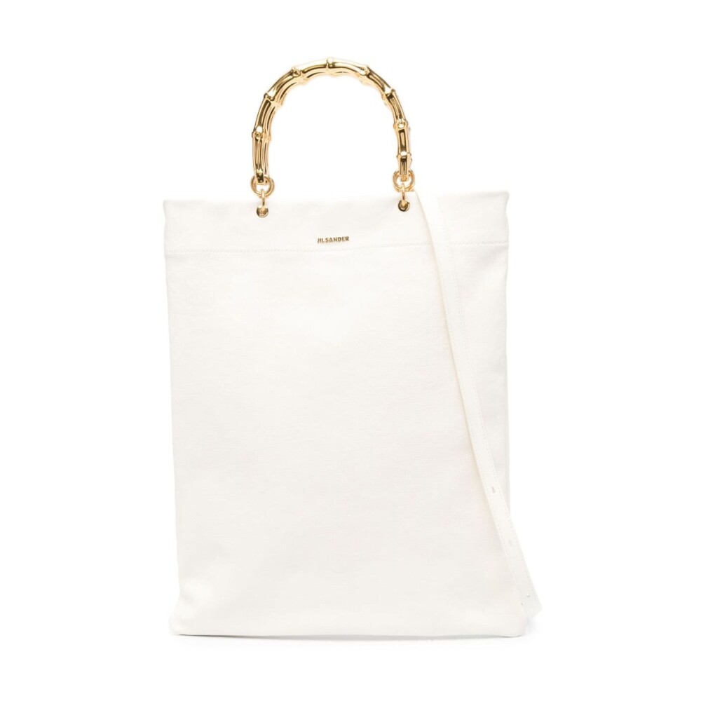 Moderne Witte Handtassen Collectie Jil Sander Dames Miinto.be