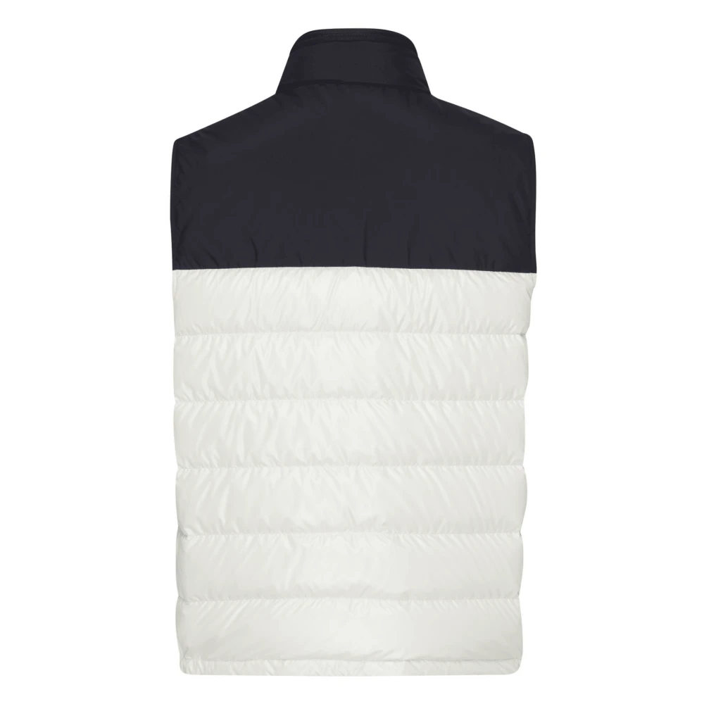 Moncler Ecru Donsvest Cerces Stijlvol Beige Heren