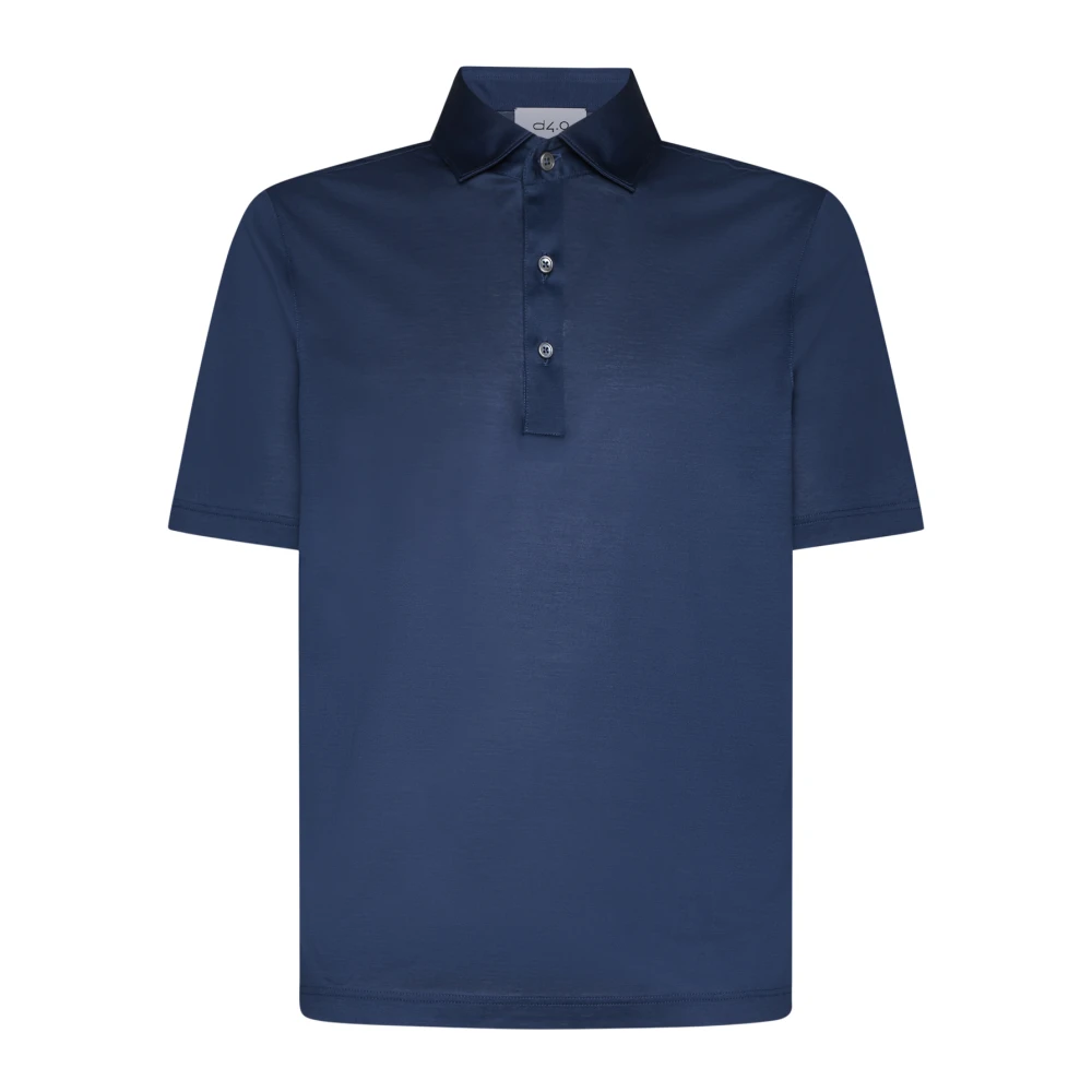 D4.0 - Tops > Polo Shirts - Blue - D4.0 - Modalova