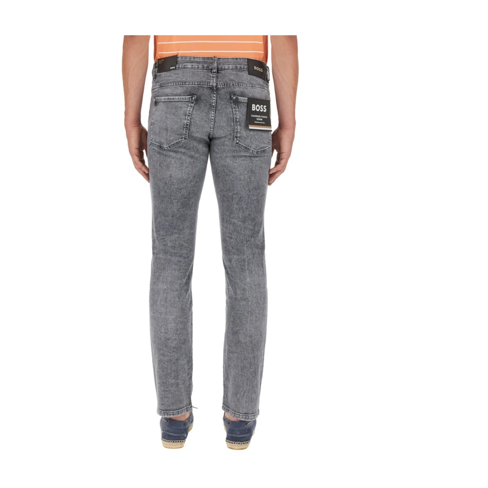 Boss Slim-fit Denim Jeans Gray Heren
