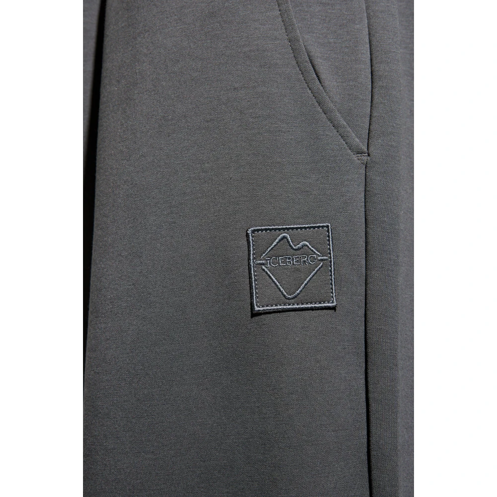 Iceberg Sweatpants Gray Heren