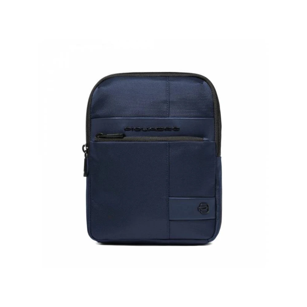 Piquadro Stijlvolle Borselli Tas Blue Heren