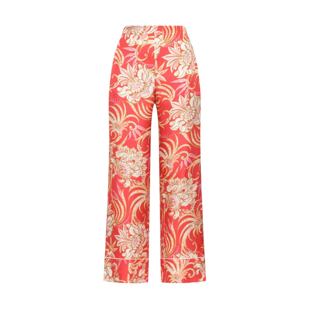 Maliparmi Donna Rosso Pantaloni, Xs, New,