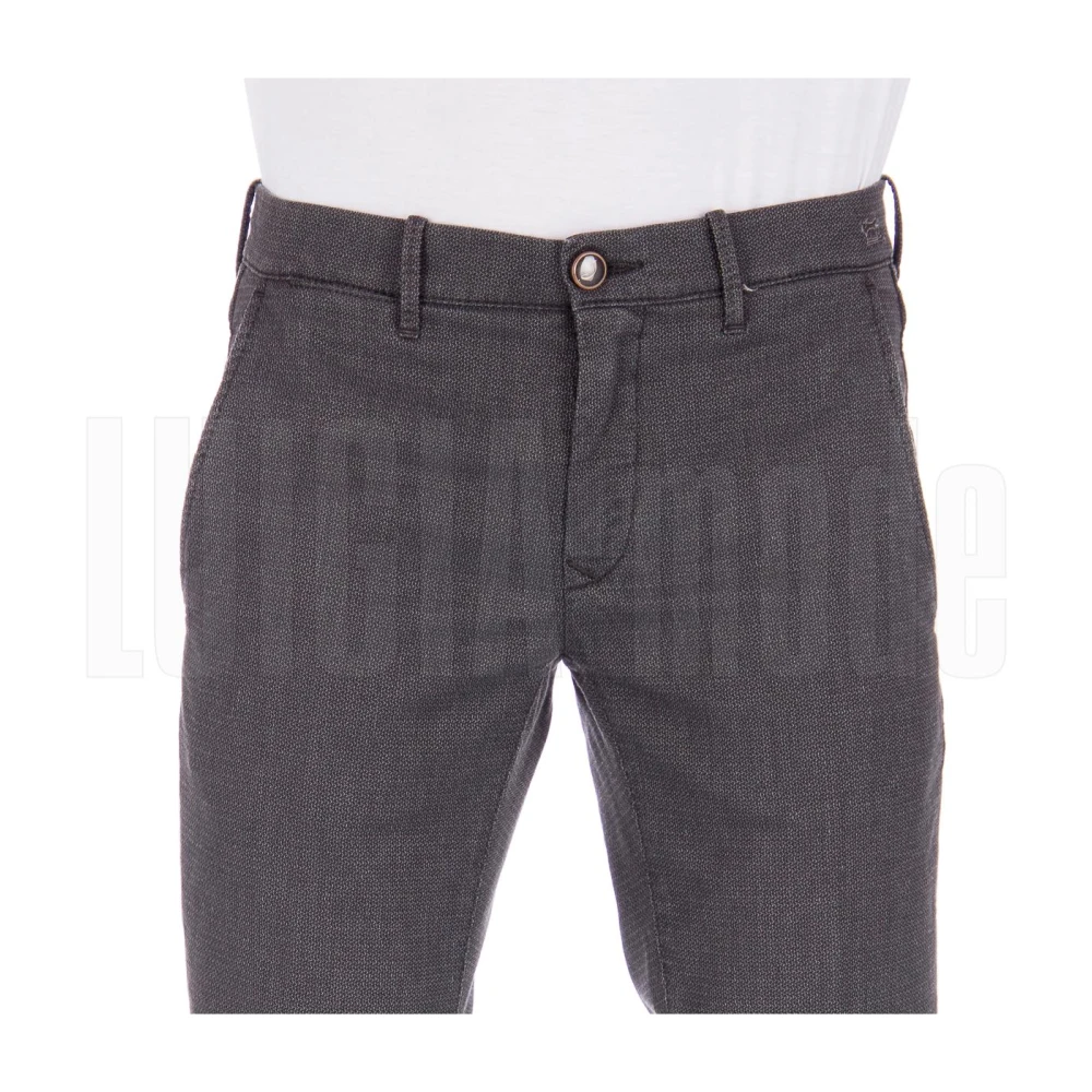 Jacob Cohën Klassieke Comfortabele Solide Broek Gray Heren