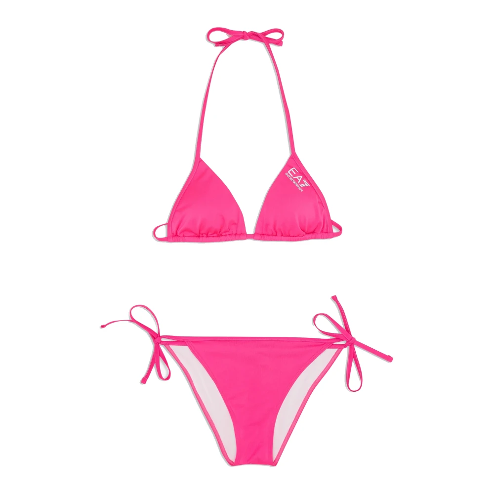 Emporio Armani EA7 Roze tweedelig badpak voor dames Pink Dames